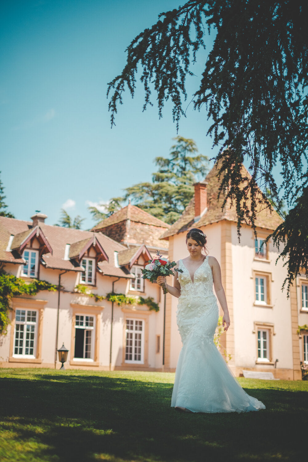 Robe de mariée Anna sposa d'occasion pas chère taille 38 - Joyne