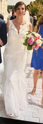 Robe de mariée PRONOVIAS d'occasion pas chère taille 42 - Joyne