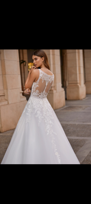 Robe de mariée Rosa Clarà d'occasion pas chère taille 34,36 - Joyne