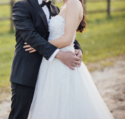 Robe de mariée Dylan Parienty / Pronovias d'occasion pas chère taille 40 - Joyne