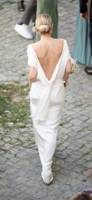 Robe de mariée Agata Wojtkiewicz (créatrice polonaise) d'occasion pas chère taille 40,42 - Joyne