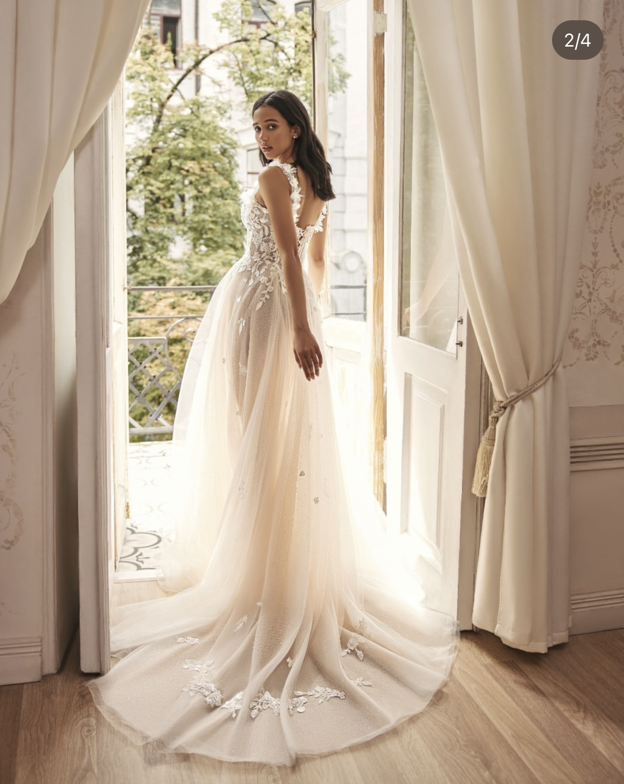 Robe de mariée Katherine Joyce d'occasion pas chère taille 32,34 - Joyne
