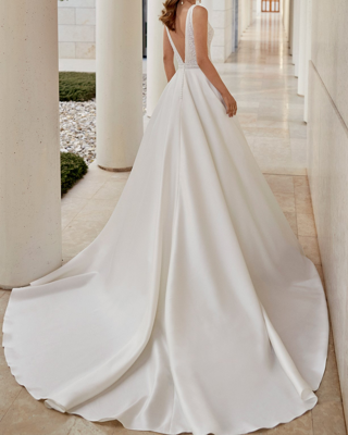 Robe de mariée Rosa clara d'occasion pas chère taille 36,38 - Joyne