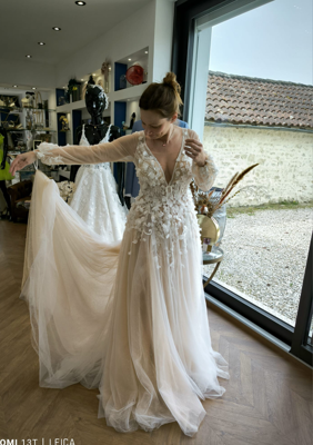 Robe de mariée Les éclats d'Alexia d'occasion pas chère taille 34 - Joyne