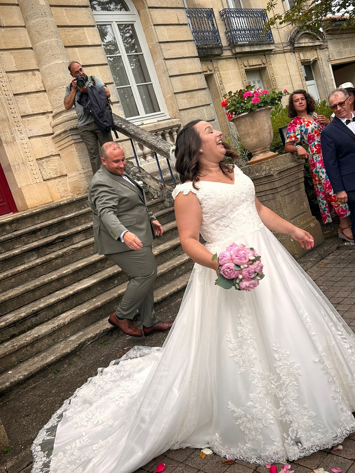 Robe de mariée Paul et Nathalie bridal collection d'occasion pas chère taille 38,40 - Joyne